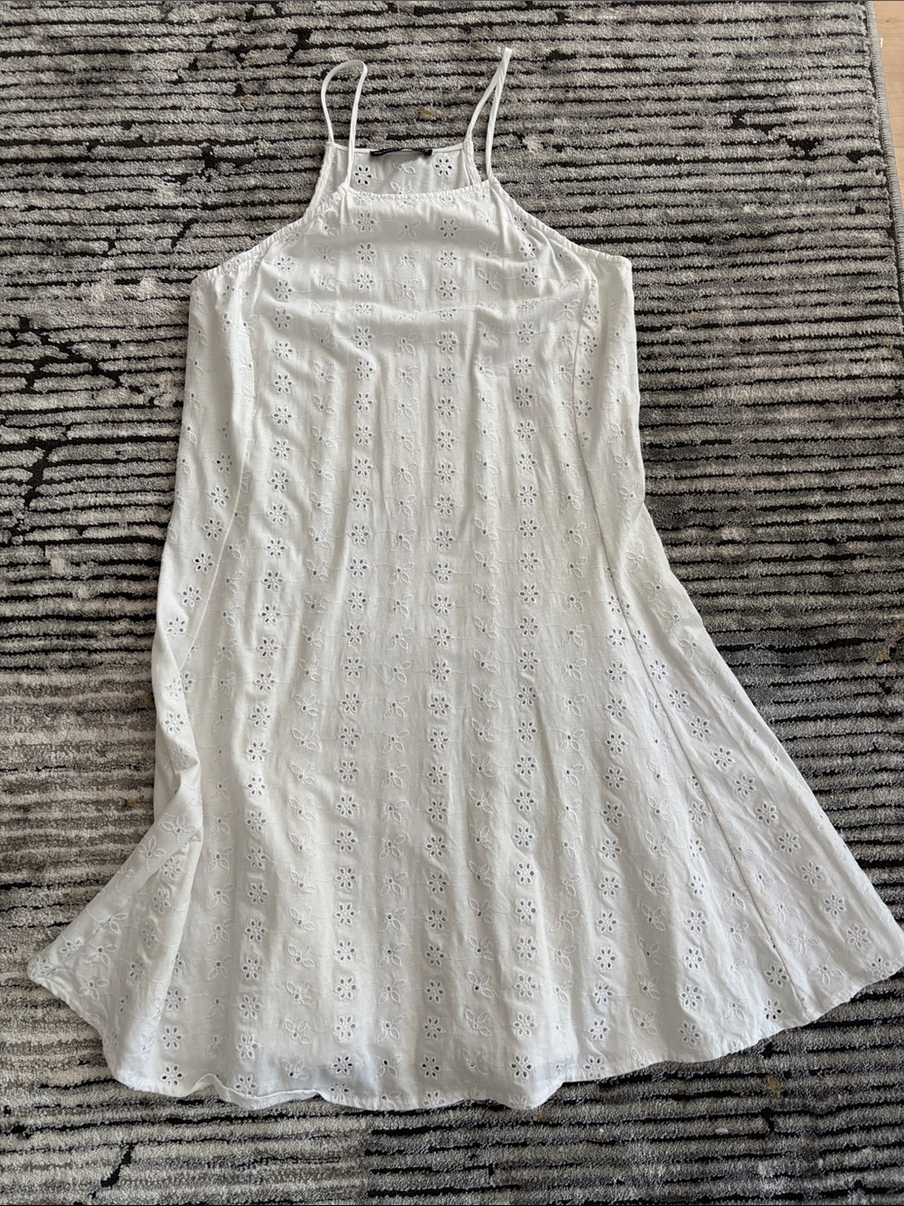 Brandy Melville White Eyelet Dress